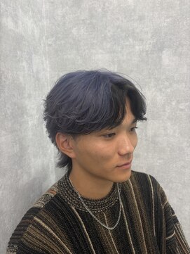 毛流れセンターパート