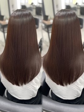 ジーナ 博多(Zina) レイヤーカット×髪質改善トリートメント/杉野友彦