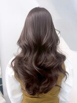 シオン(shion) ロンググレージュ韓国ヘアオリーブベージュ_ba580781