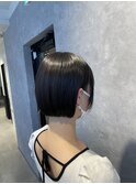 首元すっきりミニボブ