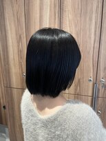 ガリカ 博多(Gallica) <ゲスト>縮毛矯正で艶ボブ