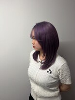 アウラヘアーサロン(aura hair salon) 【Yukie】ラベンダーカラー