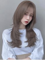 レア 新越谷(LEA) 柔らかロングレイヤー × ベージュグレージュ