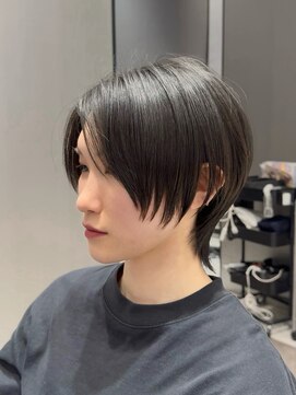 メモリーズ 水天宮前店(Memories) 大人可愛い小顔ショートひし形ショートショートボブ20代30代40代