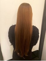 エイム ヘア リンク 長津田店(eim hair rink)&nbsp;髪質改善ストレート/スーパーロング/ブラウン[長津田/髪質改善]