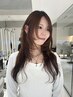 【mino指名限定】カット+透明感カラー+眉カラー