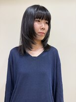 ヒントステーション(HINTSTATION)&nbsp;〈浅草 半個室〉ボリュームダウンナチュラルストレート