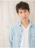 ≪mod's men≫斜めバングで個性的に☆束感ショートr