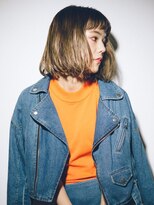 ユニカ バイ ベル 吉祥寺(unica by Belle)&nbsp;切りっぱなしちょいモードなボブ×グラデーションカラー Belle