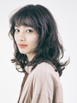 オト(Oto) ラベンダーアッシュのやわらかロング