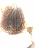 切りっぱなしボブ