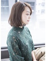 エストリア 栄店(ESTREA)&nbsp;エストリア　栄　ナチュラルな大人な可愛いボブ　by鬼頭