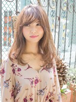 クオーレ ヘア アンジュ 水戸店(CUORE HAIR ange)&nbsp;ゆるふわセミロング