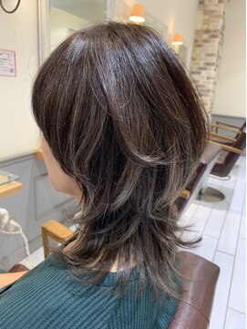 ブリッジ バイ ネオリーブ 綱島店(bridge by neolive) 【Bridge 綱島店】大人気☆マッシュウルフヘア