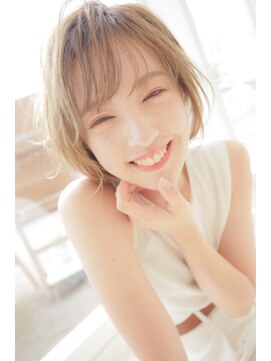 アングル(angle) [angle/西新駅]透明感！！ムーブボブスタイル