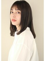 サーカス バイ ビュートリアム 青山(CIRCUS by BEAUTRIUM)&nbsp;ストレート　手入れ簡単　ミディアム　ミディアムヘア