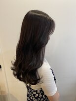 シェノン 西梅田(CHAINON)&nbsp;ラベンダーブラック/メルティカラー/くびれヘア/大人かわいい