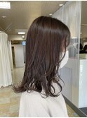 暗めアッシュベージュ(^^)