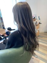 ヘアースパリゾート リアン 燕三条店(Lien)&nbsp;ハイライト_オリーブグレー