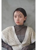 オイルで簡単スタイリング　耳かけショート　大人かわいいヘア
