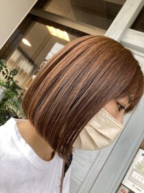 ココマリー 小禄店(CoCo marie) アプリコットボブ