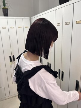 クロップ エス 茅ヶ崎本店(crop es) ぷつっとボブ