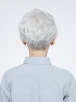 えがお美容室&nbsp;【えがお美容室】グレイヘアの方に◎分け目カバーパーマスタイル