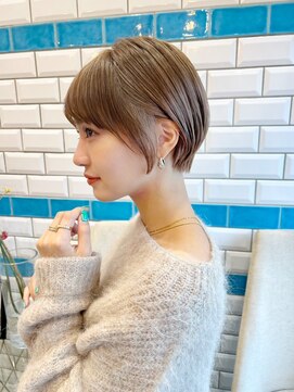 シー バイ ロンド 新宿(Sea by Lond) 韓国風前髪×レイヤーカット【髪質改善/新宿/レイヤーカット】