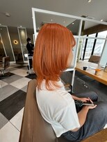 アース 小禄店(EARTH)&nbsp;ブリーチオンカラー/オレンジ