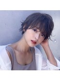 髪質改善・サイドバングショートスタイル