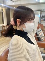 キャンバス バイ ネオリーブ 横浜西口(Canvas by neo.)&nbsp;韓国顔周りカット前髪カット縮毛矯正　髪質改善【横浜】