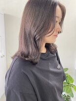 キートス 高知店(kiitos)&nbsp;ラベンダーグレージュ/透明感カラー/柔らかカラー