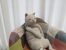 自然派美容室 ブリジング(Briging)の雰囲気（看板猫がいます～(ΦωΦ)）