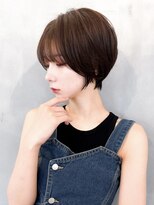 ロンドジェネルーズ 柏(Lond generous)&nbsp;【小林翼】ショート/ボブ/顔まわり/前髪/縮毛矯正/白髪ぼかし/柏