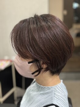 ジェラド(JERAD)の写真/【都賀駅徒歩５分】360°どこから見ても可愛いショートヘアに☆再現性が高くあなたに似合うショートを提案
