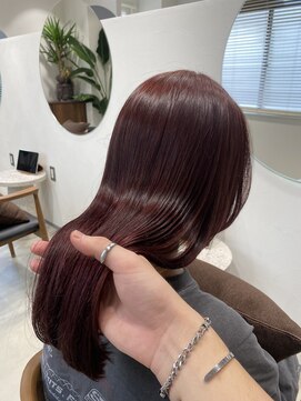 グラフ 立川(Graph.) ブリーチなしダブルカラー Aujua髪質改善トリートメント