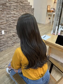 ヘア カンパニー トワ 千葉店(TOWA) 千葉/千葉駅/ブリーチなし/ダブルカラー/透明感カラー/髪質改善