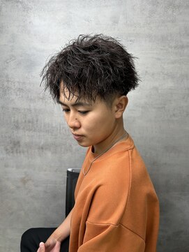 ネクスト 静岡店(NEXT) MEN'S HAIR/ダークアッシュ/ニュアンスパーマ/韓国マッシュ