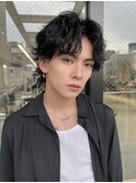 韓国マッシュニュアンスパーマ