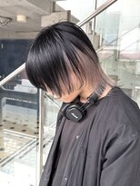 ヲタク(wotaku.)&nbsp;メンズデザインカラーウルフインナーカラーダブルカラーブリーチ