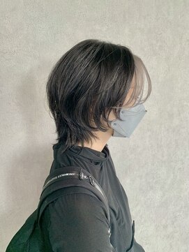 コヌン 福島店(Konun.) クールなミディアムウルフ