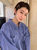 ニスル 上尾店(NISURU) 似合わせカット/大人ガーリー/ダークアッシュ/着物/上尾/上尾駅