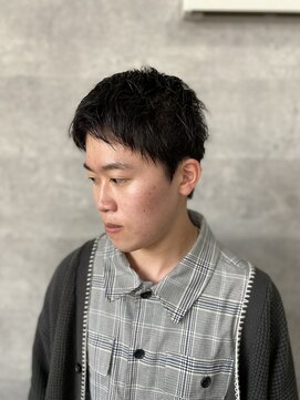 ソイクフ(SOY KUFU) 20代30代40代◎似合わせカット流行黒髪メンズスパイキーショート