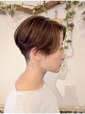人気の刈り上げ女子ヘア