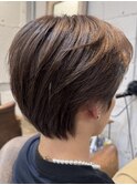 韓国マッシュニュアンスパーマフェザーパーマセンターパート