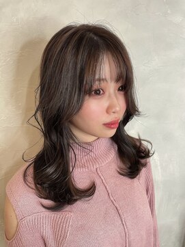 アンジェリカラボ 梅田店(ANGELICA LABO) 韓国風ミディアムレイヤー【後藤】