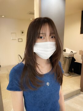 セレスト 三宮店(CELESTE) ベージュカラー／レイヤースタイル