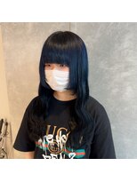ガルボヘアー 心斎橋店(garbohair)&nbsp;プルエクステデザインカラー心斎橋エクステ当日予約OKブリーチ