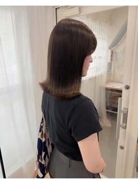 シロコウベ(shiro.kobe) ・BOB + lavender ash・