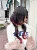 クラゲスタイル!レイヤーウルフ・デザインカラー「裾カラー」